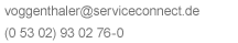 voggenthaler[at]serviceconnect.de | (0 53 02) 93 02 76-0