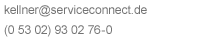 kellner[at]serviceconnect.de | (0 53 02) 93 02 76-0